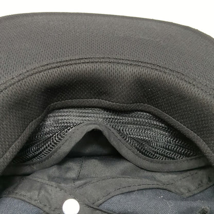 TaylorMade 5 Panel Black One Size Golf Snapback Rope Hat Cotton Patch Logo Flat