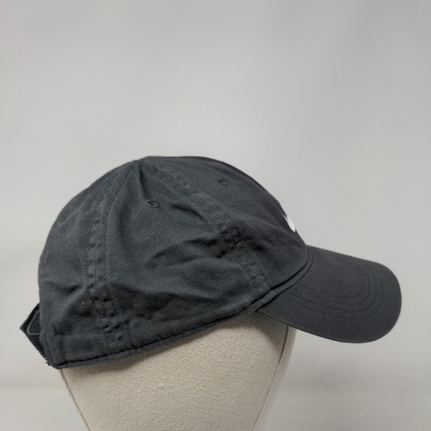 Nike Child Strapback Hat Gray One Size Embroidered Swoosh Logo Just Do It