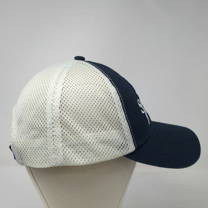 Samuel Adams Blue Baseball Cap One Size Mesh Beer Logo Strapback Hat Boston Brew