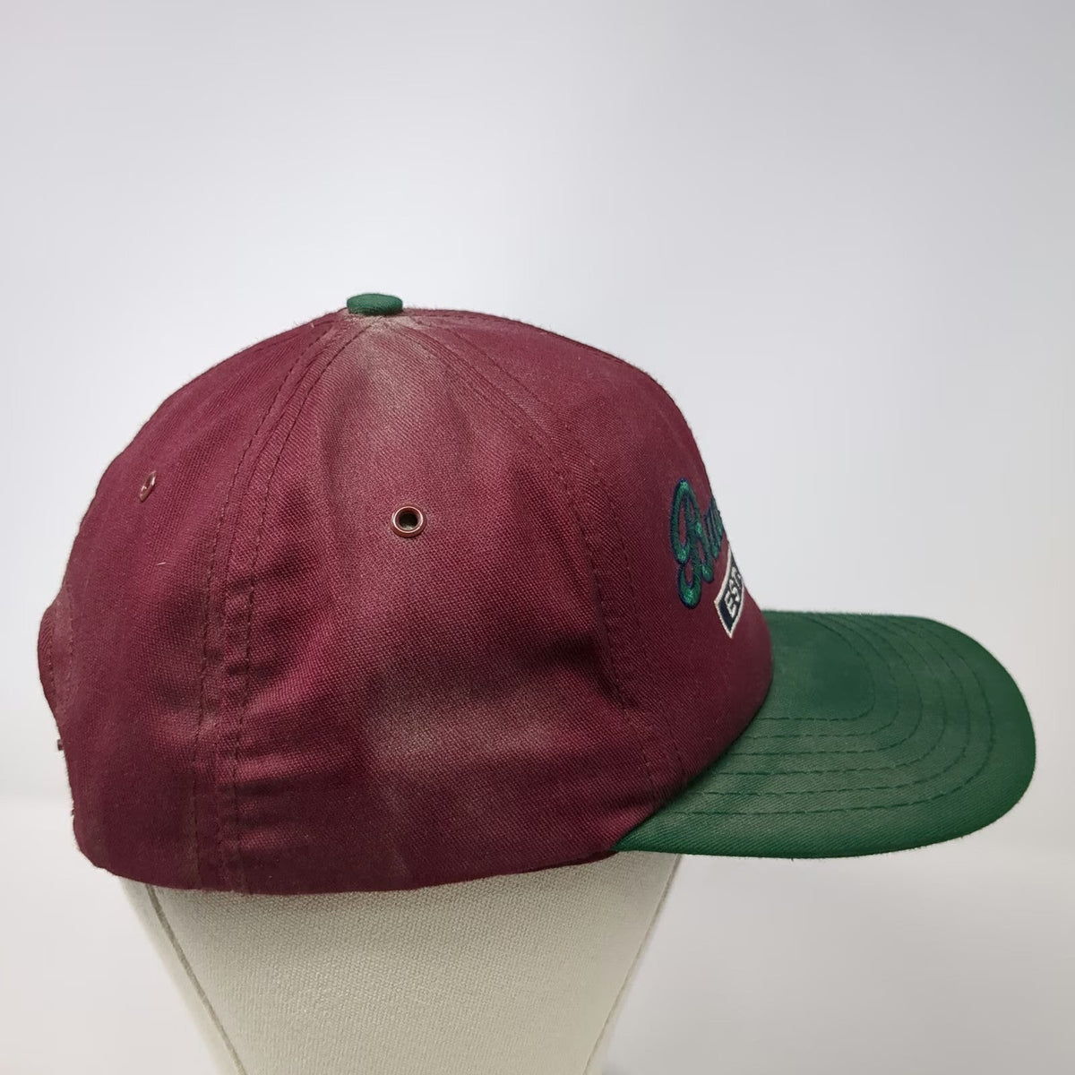 Bud Light Red Green Hat Snapback One Size Beer Logo Embroidered Anheuser Busch