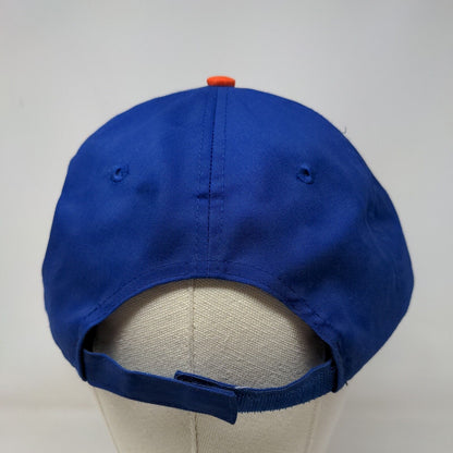 OC Sports Men's Strapback Hat Blue OSFM Embroidered New York Mets Logo