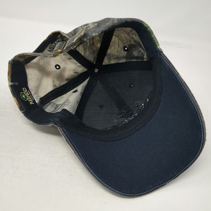 RedHead Baseball Cap Green One Size Camo Embroidered Slideback Adjustable Hat