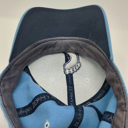 North Carolina Tar Heels NCAA Zephyr Blue 7 5/8 Hat Foot NC Logo Wool Blend