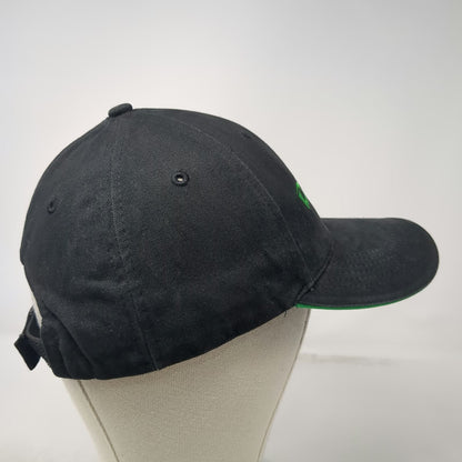 Asset Crafted Baseball Cap Black Green One Size General Cable Logo Strapback Hat