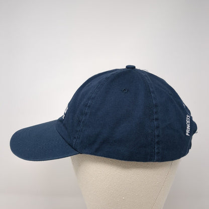 On Deck For The Cure Slideback Hat Blue One Size Adjustable Embroidered Cotton
