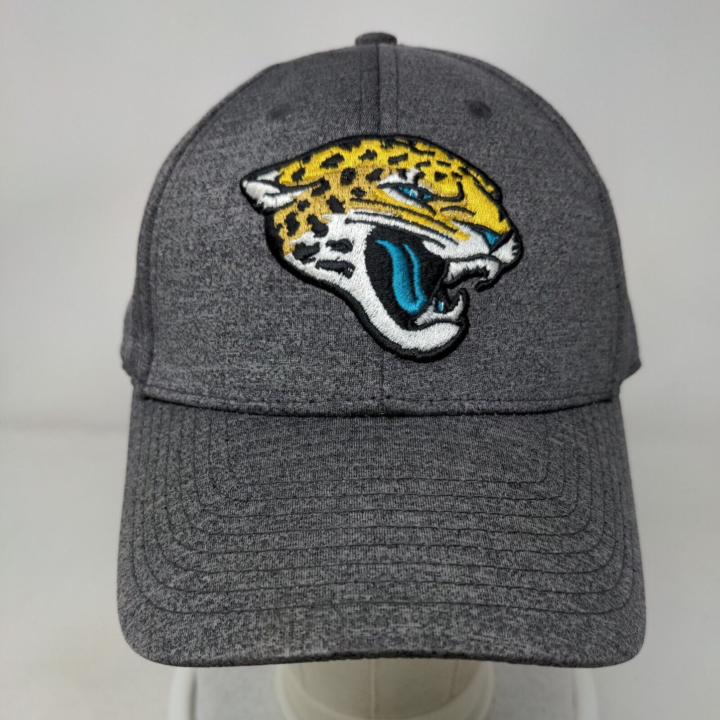 NFL Team Snapback Hat Gray Size OS Embroidered Jacksonville Jaguars Logo