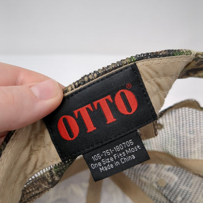 Crookham Company Since 1911 Strapback Trucker Hat OSFM Mesh Back Otto