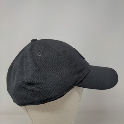 Topgolf Patch Fitted Hat Black Large/XL 6 Panel Vent Holes Callaway