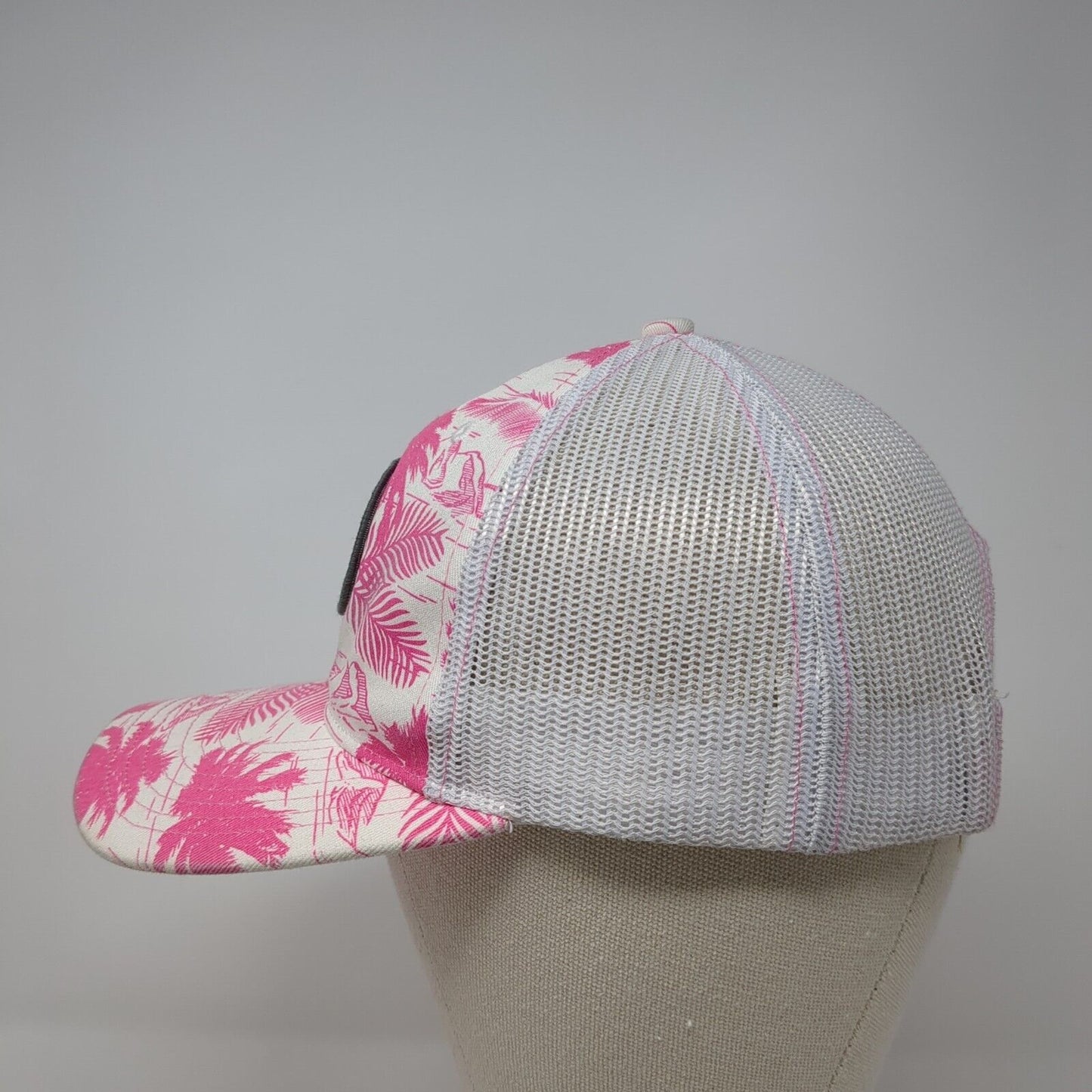 Richardson Snapback Trucker Hat Multicolor Small Tropical Mesh Back Embroidered