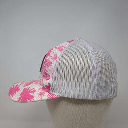 Richardson Snapback Trucker Hat Multicolor Small Tropical Mesh Back Embroidered