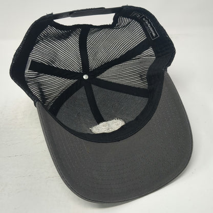 Richardson Trucker Hat Gray L Jug Mountain Ranch 9 to 5 Patch Mesh Back Snapback