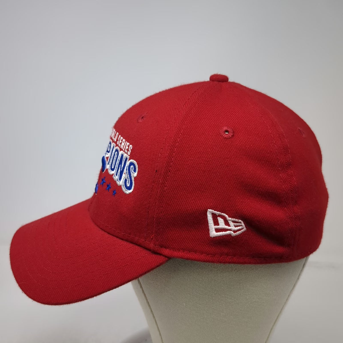 Chicago Cubs MLB New Era Baseball Cap Red L 2016 World Series Champions Hat 3930
