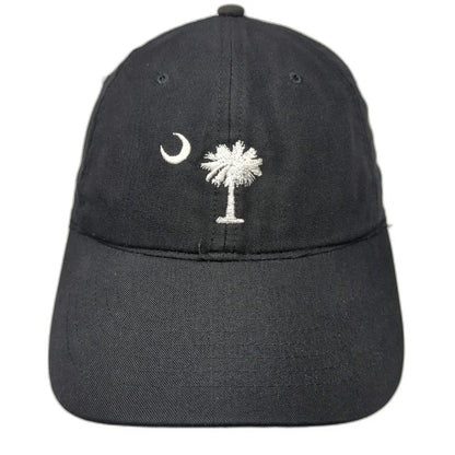 Brian Robinson Baseball Cap Black One Size South Carolina Palmetto Moon Hat