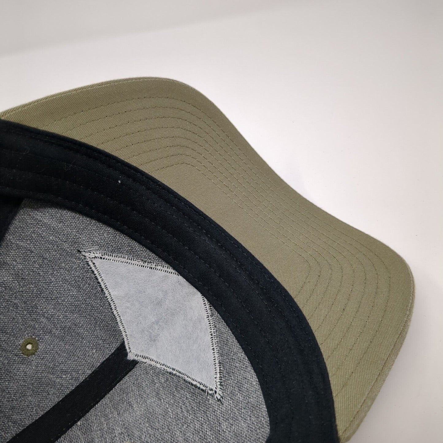 West End Trucking Donnelly ID Snapback Trucker Hat Green OS Mesh Back Richardson