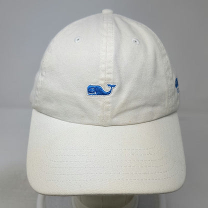 Bentley University NCAA Vineyard Vines White One Size Hat Whale Slideback Cotton