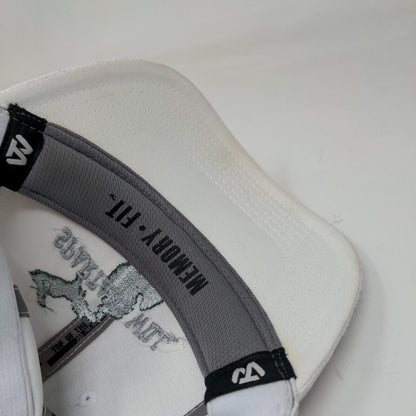 Spartans Will Fitted Hat White OSFA Embroidered Solid Top of the World