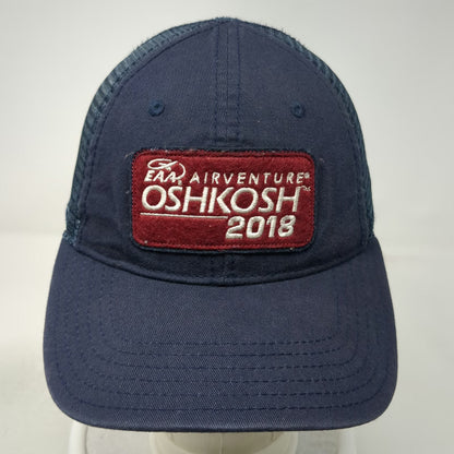 The Good Land Supply Co Trucker Hat Blue One Size EAA AirVenture Oshkosh 2018