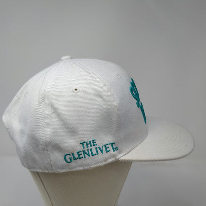 The Glenlivet Baseball Cap White One Size Scotch Rocks Snapback Acrylic hat