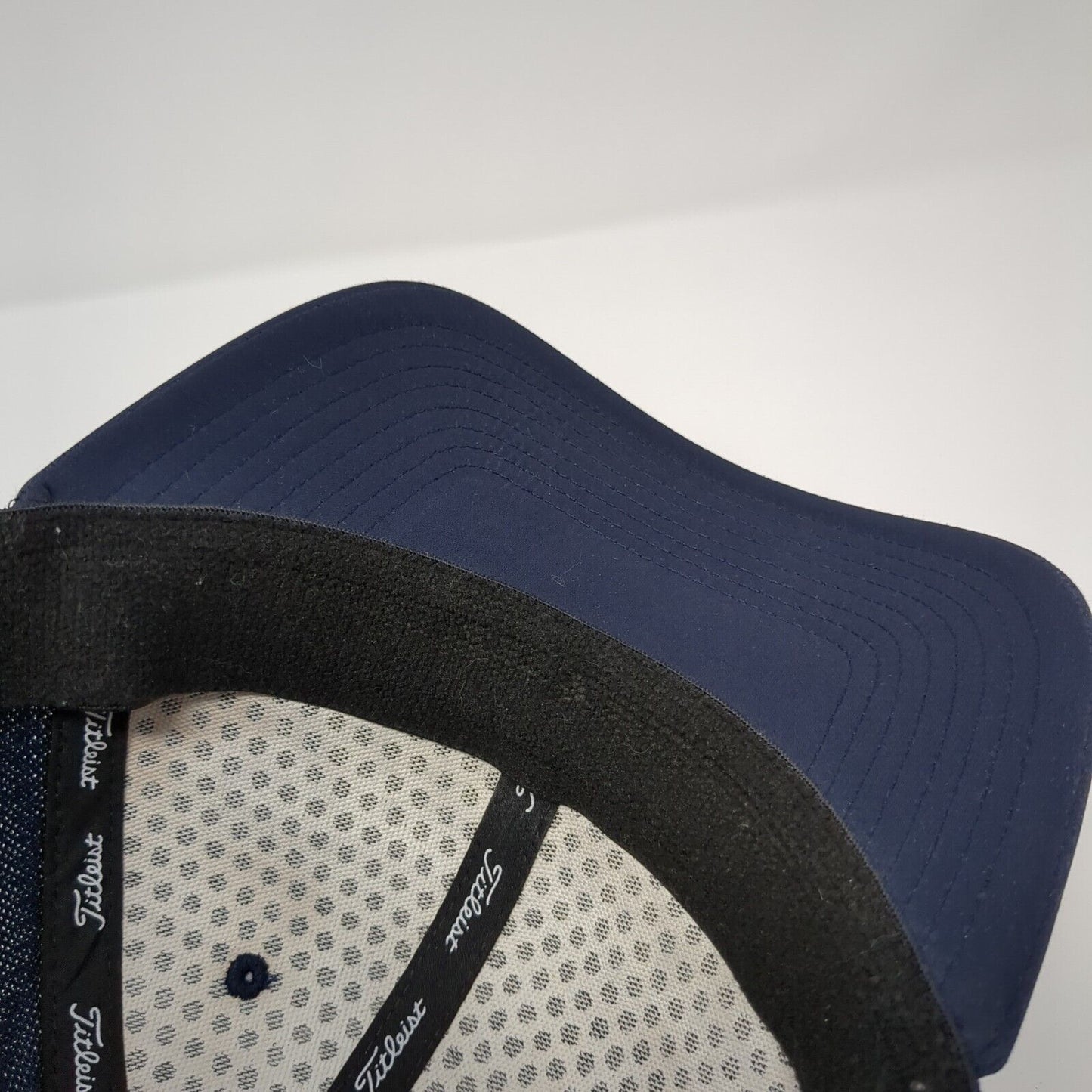 Titleist Fitted Mesh Back Hat Blue Small-Medium Embroidered New Era