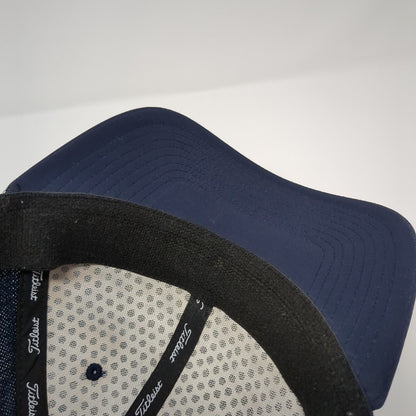 Titleist Fitted Mesh Back Hat Blue Small-Medium Embroidered New Era