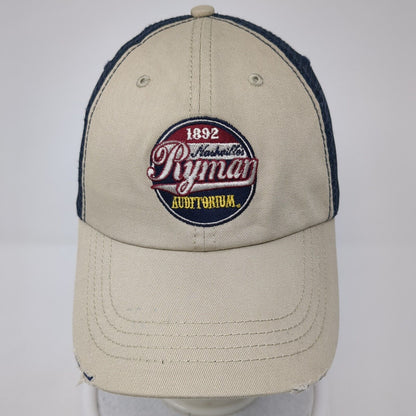 Ryman Auditorium Strapback Trucker Hat Multi One Size Mesh Back HG