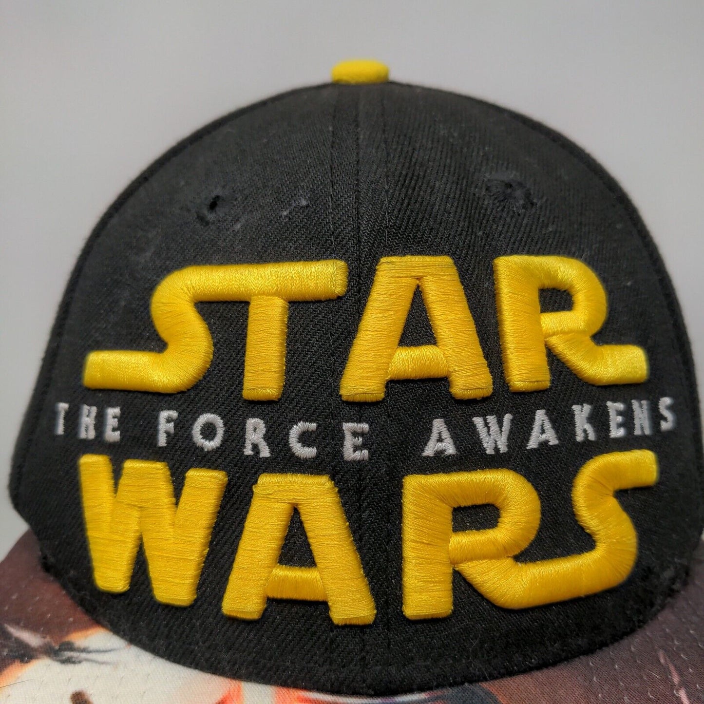 New Era 9Fifty Men's Snapback Hat Multicolor OSFM Star Wars Force Awakens Logo