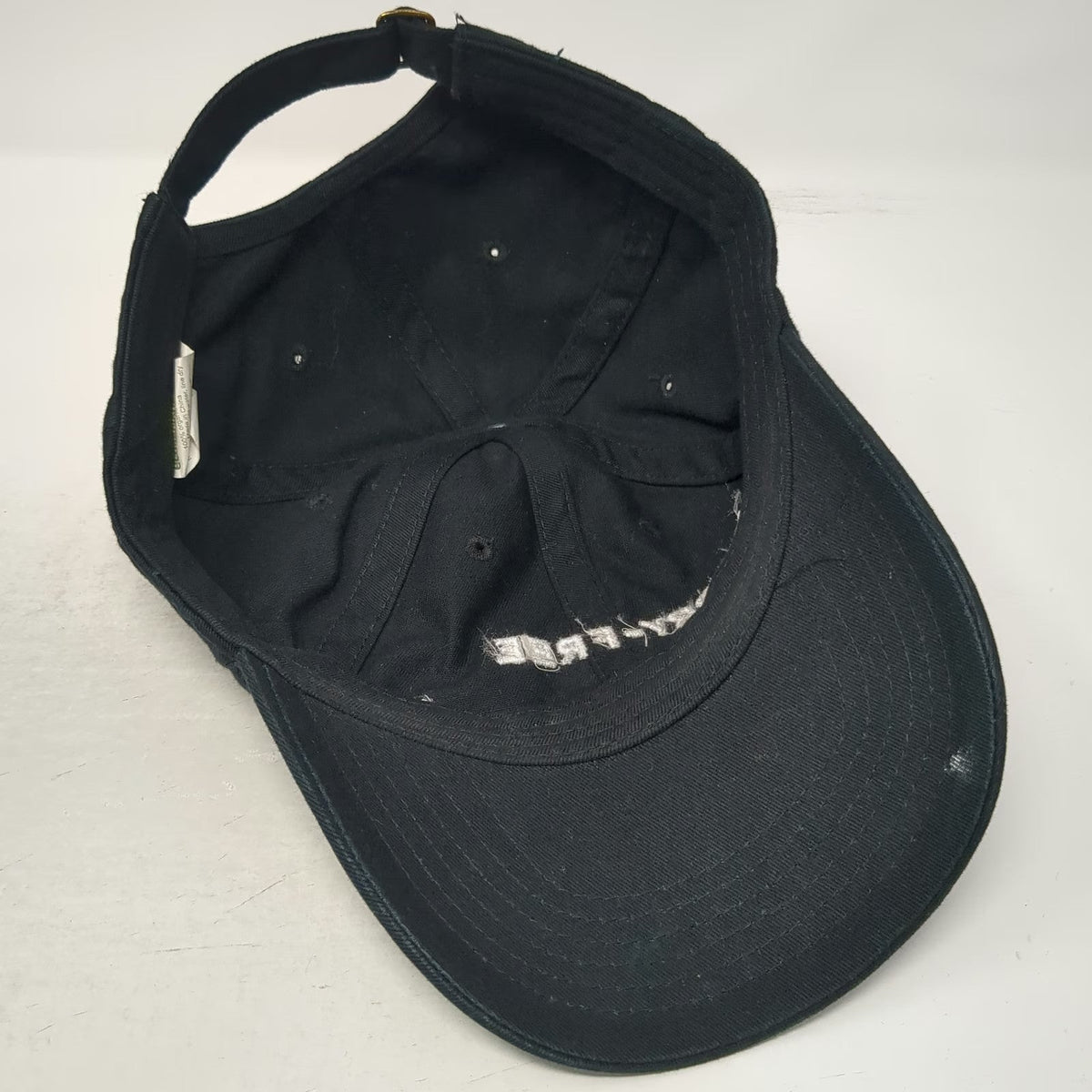 econscious Baseball Cap Black One Size Worry-Free Embroidered Organic Cotton Hat