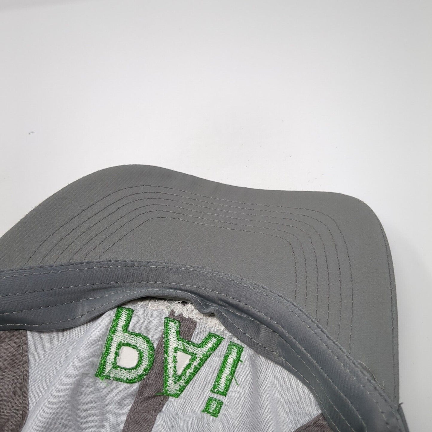 PAi Paramount Strapback Hat Gray One Size True Fit UPF 50+ Imperial