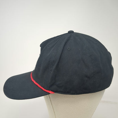 Bioworld 5 Panel Black One Size Mickey Mouse Red Rope Snapback Disney Hat