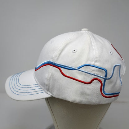 Kenworth Baseball Cap White One Size Red Blue Embroidered Logo Trucking Hat
