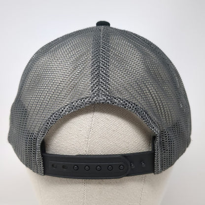 John Deere Trucker Hat Black One Size Snapback Campbell Tractor Co Mesh Back