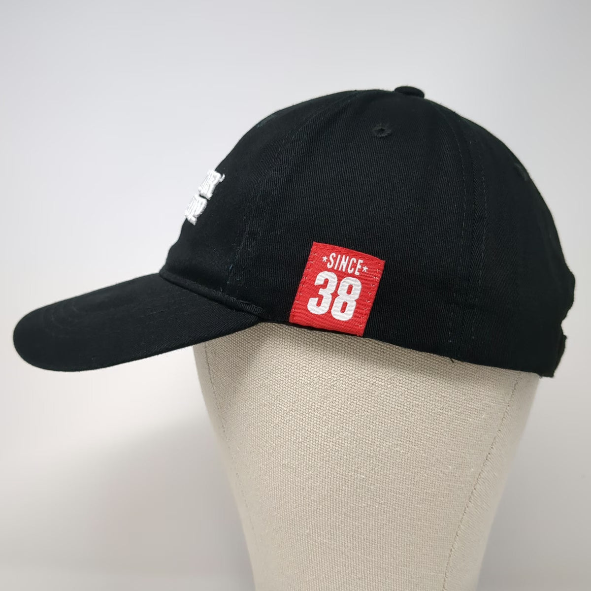 Tractor Supply Co Baseball Cap Black One Size TSC Since 38 Patch Strapback Hat