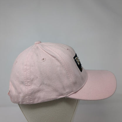 Eagle Pack Natural Pet Food Strapback Hat Pink OSFM Embroidered Magic