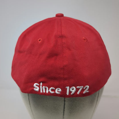 NU-FIT Baseball Cap Red M 4x4 Products Canada Off-Road Truck Graphic Hat Cotton