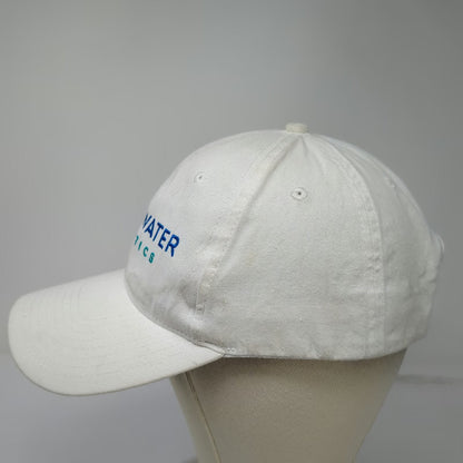 Hit Baseball Cap White One Size Clearwater Analytics Cotton Strapback Hat