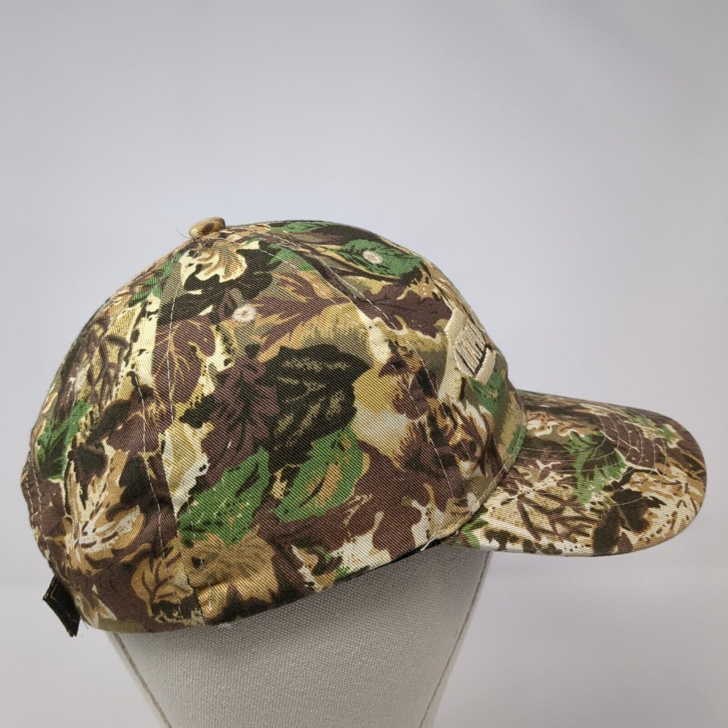 NAPA Outdoors Strapback Hat Camouflage One Size Adjustable Embroidered 6 Panel