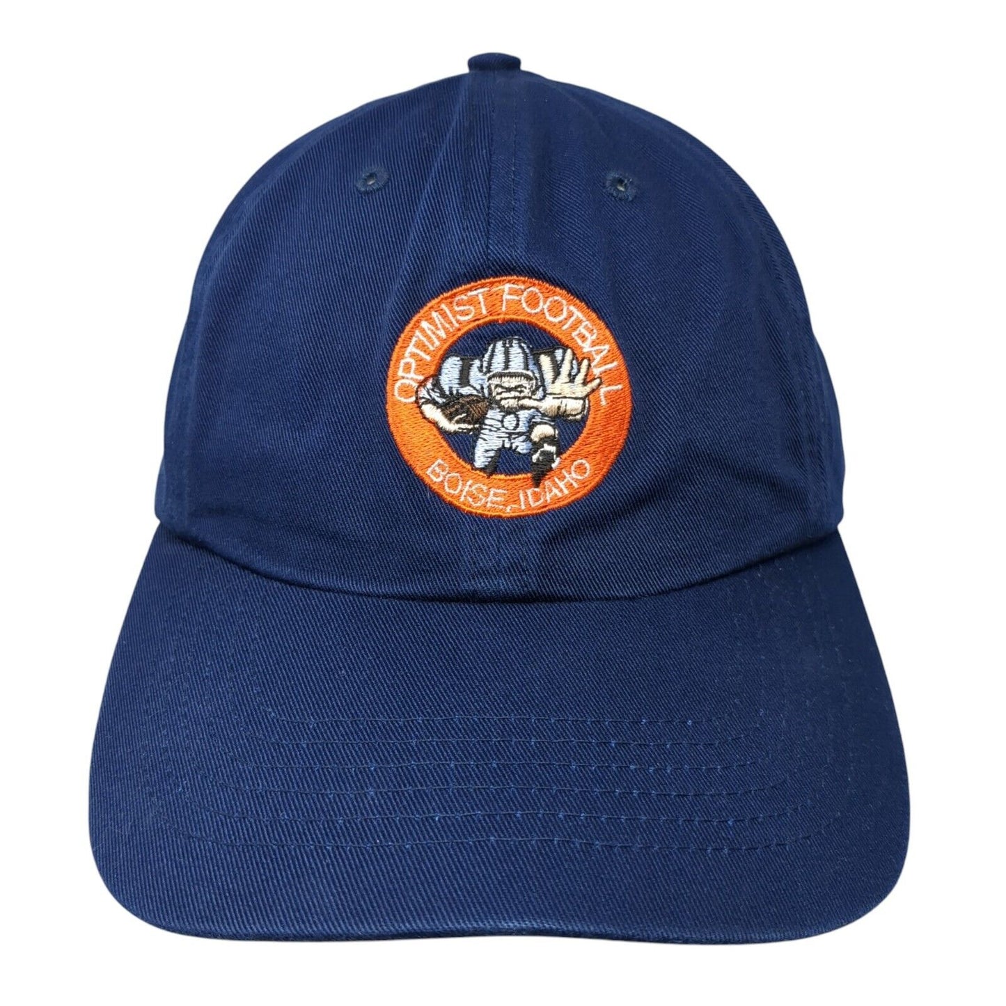Optimist Football Boise Idaho Strapback Hat Blue OS Adjustable 240 Richardson