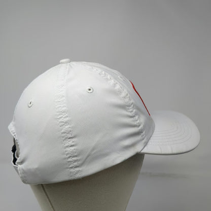 Legendary Baseball Cap White One Size Riverhawk Cup Match RH Redhawk Strapback