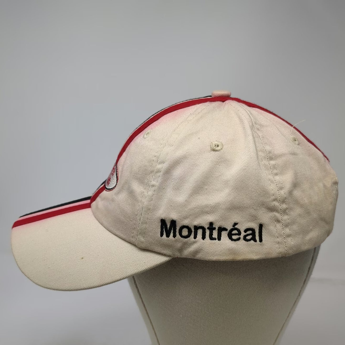 Signa Baseball Cap Beige One Size Grand Prix Air Canada Montreal Racing Hat