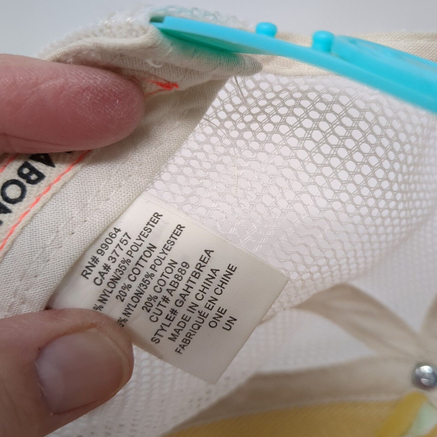 Palm Trees Heart Snapback Trucker Hat Multi OSFA Mesh Back Billabong