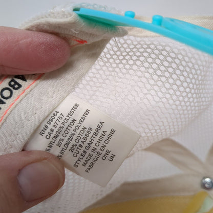 Palm Trees Heart Snapback Trucker Hat Multi OSFA Mesh Back Billabong