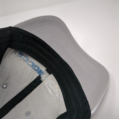 Goode Motor Ford Fitted Hat Gray One Size Embroidered Vented Holes 360 Apparel