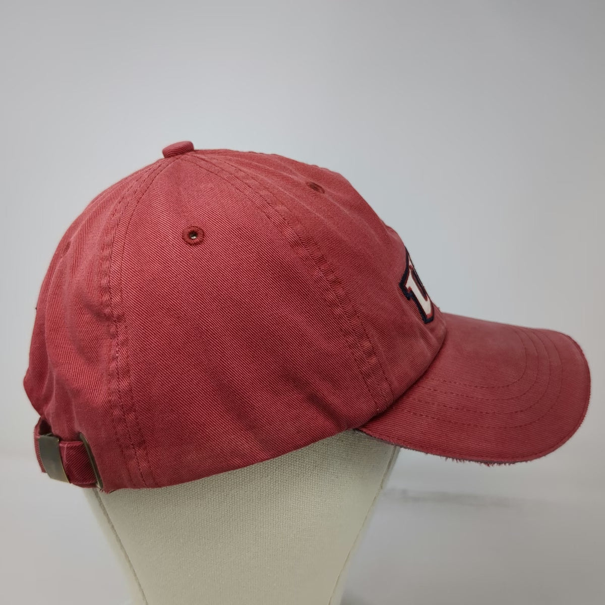 Sonoma Baseball Cap Red One Size USA Stars Strapback Cotton Distressed Hat