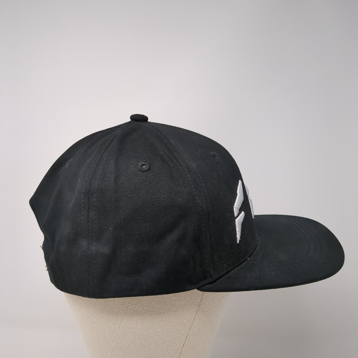 Flag Nor Fail Snapback Hat Black One Size Adjustable Embroidered 6 Panel
