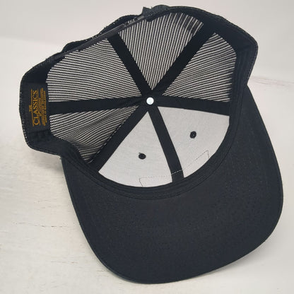 Yupoong Trucker Hat Black One Size Sockeye Brewing Boise Idaho Mesh Snapback