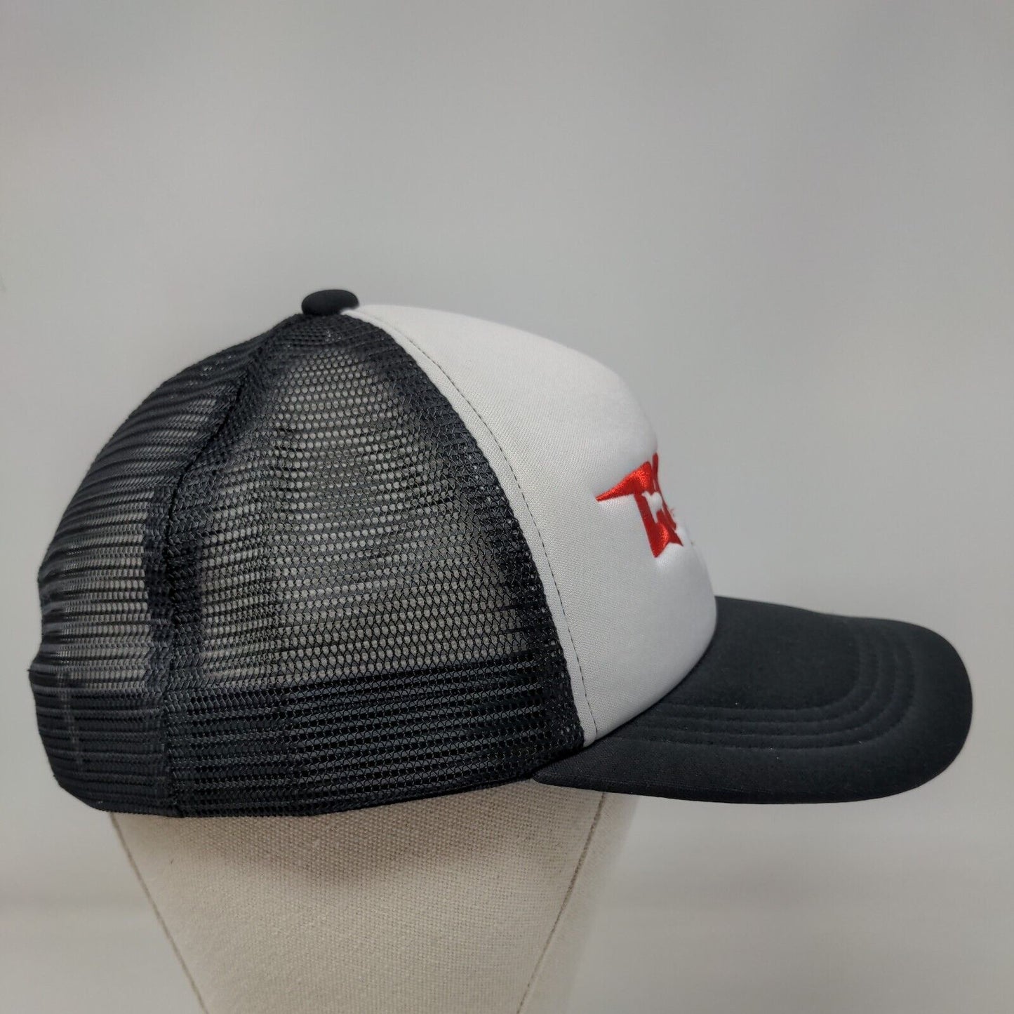 Cash Clothing Snapback Trucker Hat Black OS Adjustable Embroidered Mesh Back