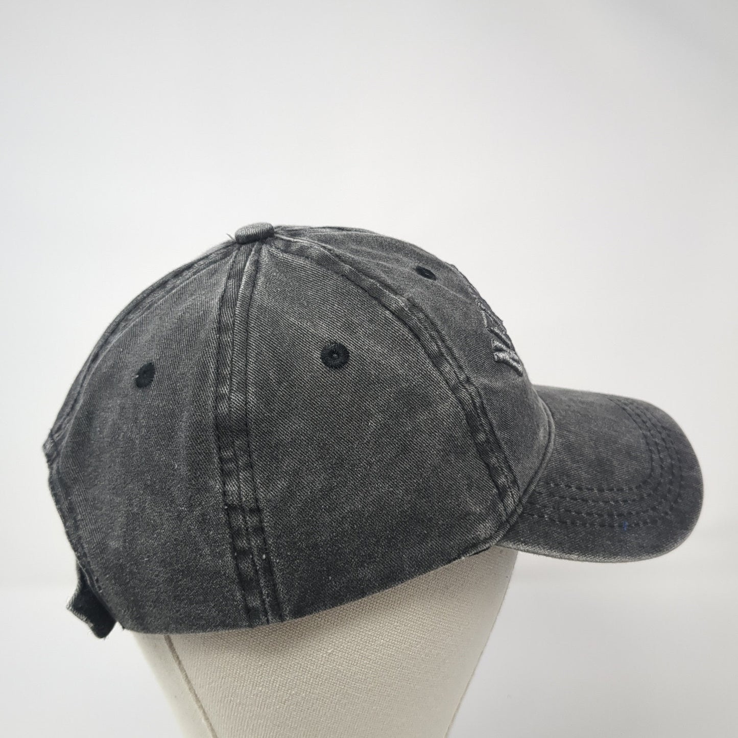 New Smyrna Beach Est. 1877 Strapback Baseball Cap Gray OS Adjustable Lucky 7