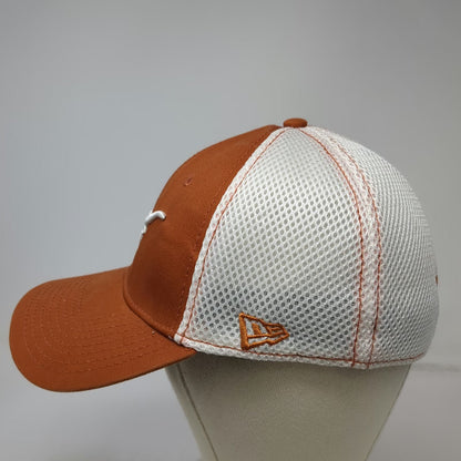 Texas Longhorns NCAA New Era Cap Brown White L Mesh Back Logo Stretch Hat