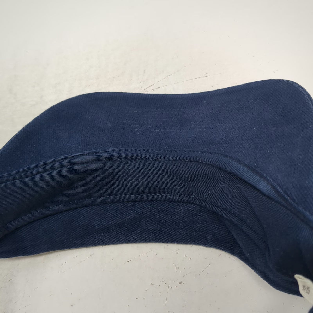 Adidas Visor Blue One Size Embroidered Logo Cotton Adjustable Sport Golf Hat