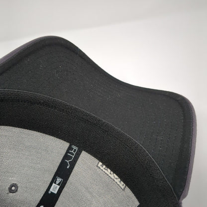 WCF Insurance Fitted Hat Gray S/M Embroidered Vented Holes 39Thirty New Era